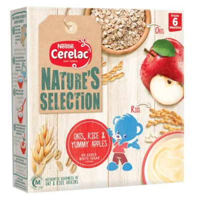 NESTLE CERELAC Nature’s Selection (Rice, Oats & Apple) Rice 175g